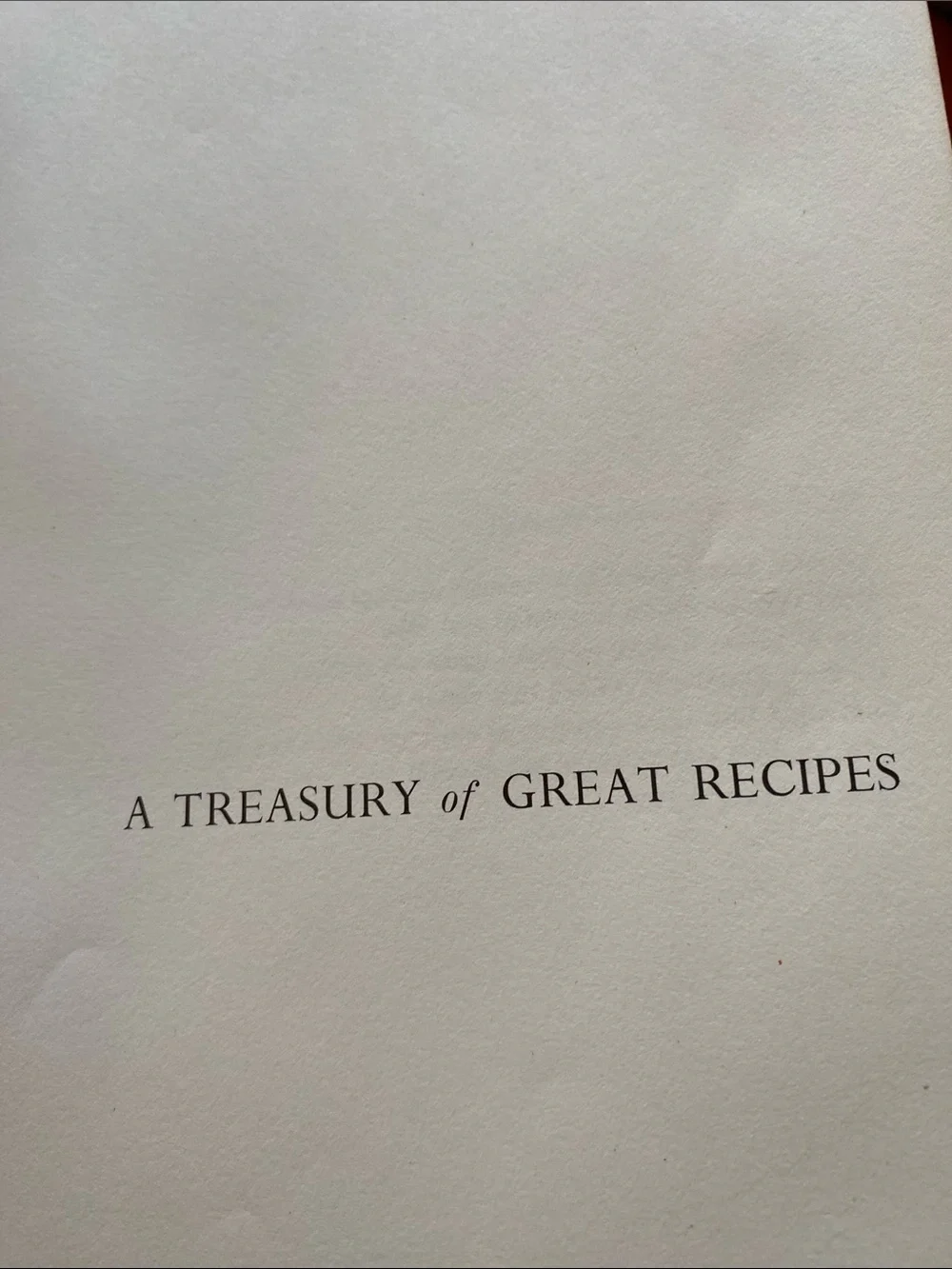 1970’s A Treasury of Great Recipes by Mary and Vincent Price Very Good Condition